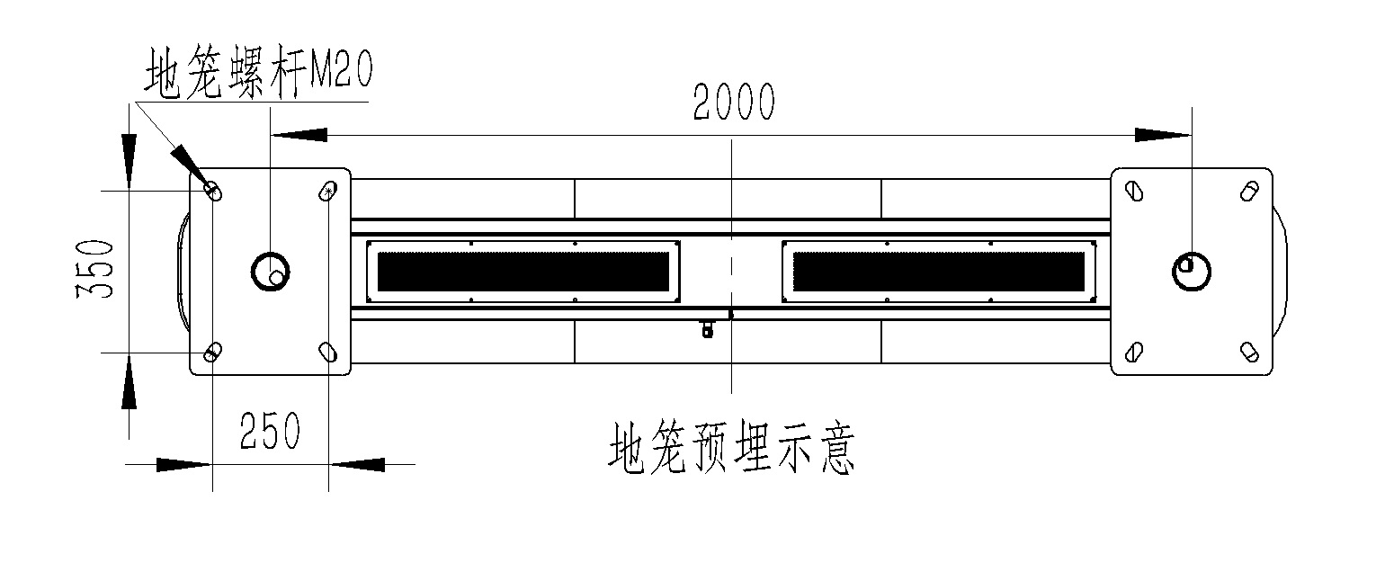 地笼预埋示意